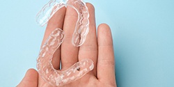 clear aligners representing cost of Invisalign in Oklahoma City