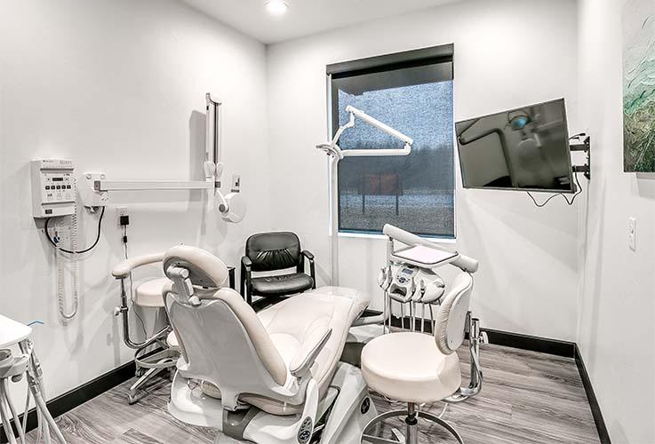 Dental exam room