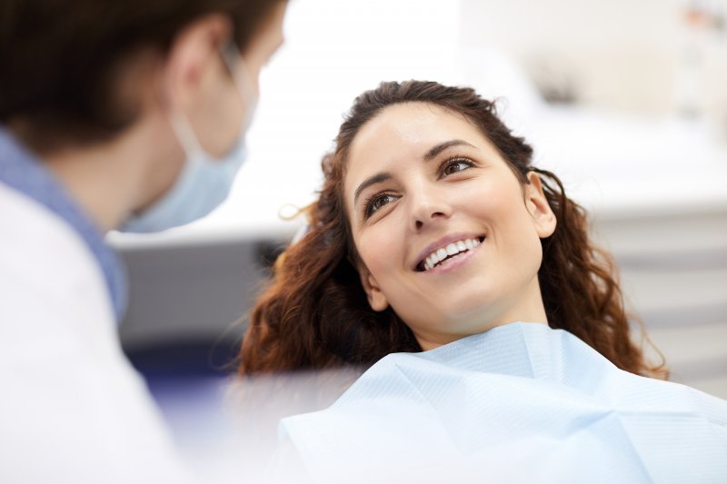 patient maximizing their dental insurance benefits in Edmond
