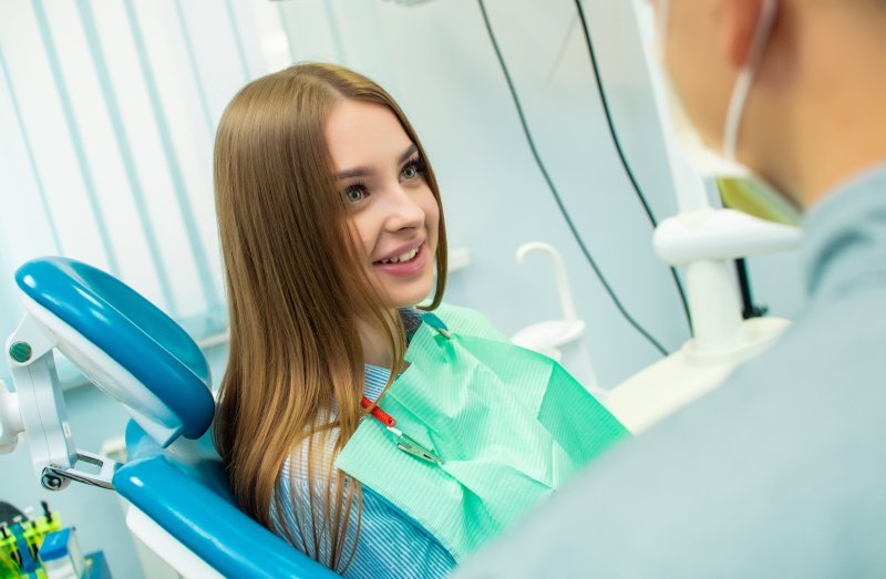 Patient discussing sedation dentistry with their dentist